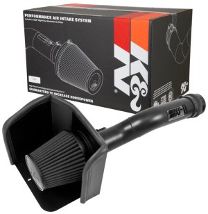Toyota Tacoma Performance Air Intake - K&N Engineering - Blackhawk Induction - Black - `16-`20